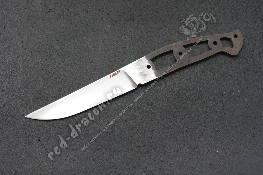 Клинок кованный для ножа 110х18 "DAS529"