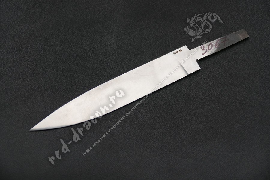 Клинок для ножа 110х18 za3067