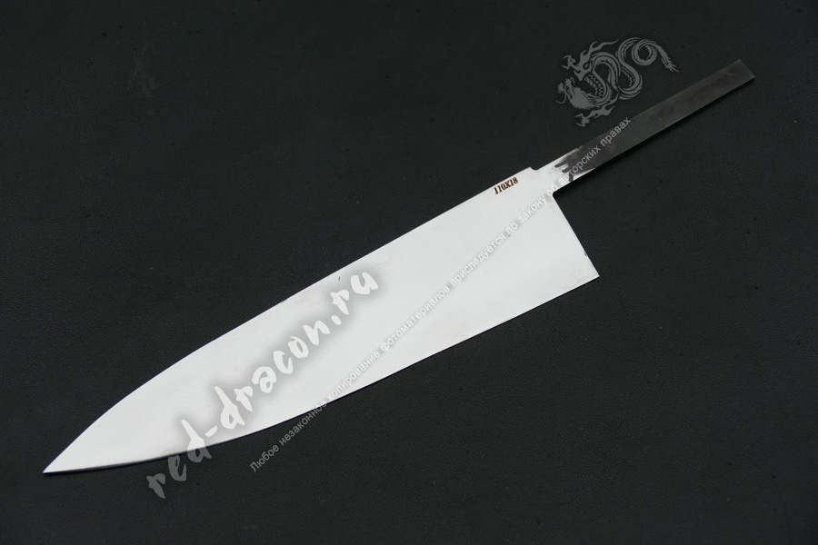 Клинок кованный для ножа 110х18 "DAS700"