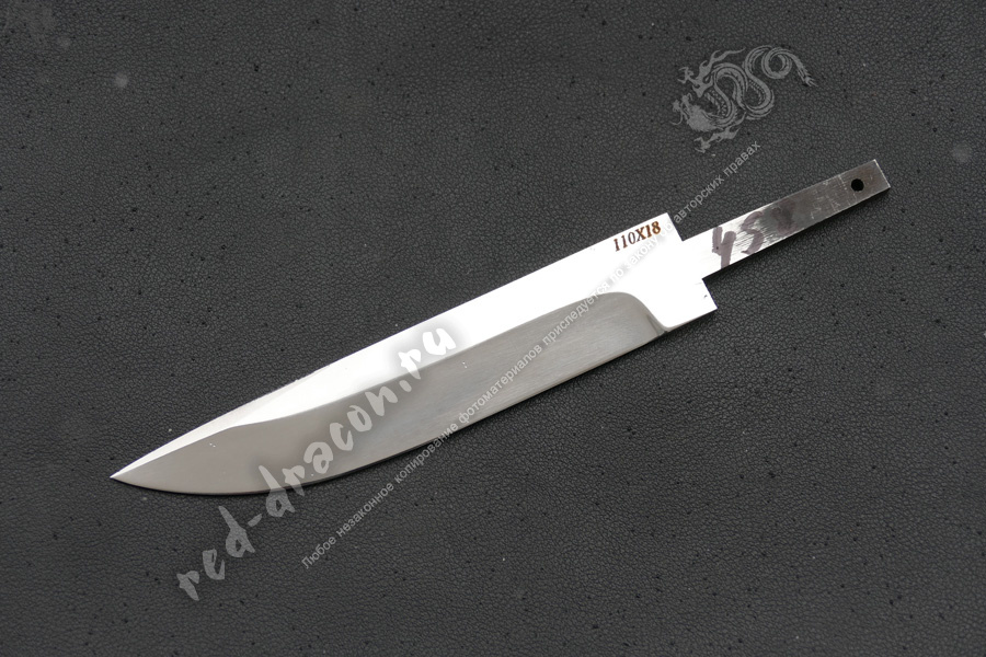 Клинок кованный для ножа 110х18 "DAS458"
