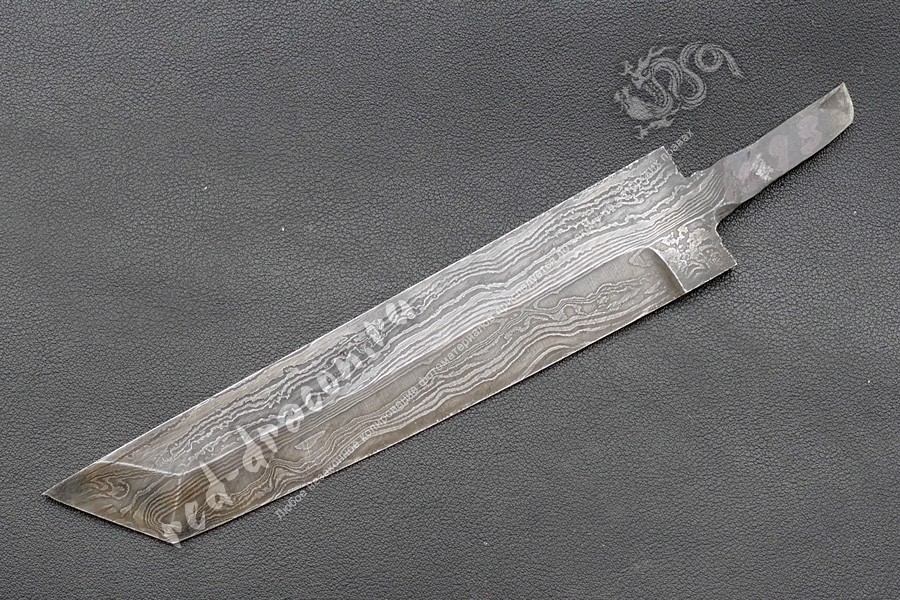 Клинок для ножа Дамаск za1693