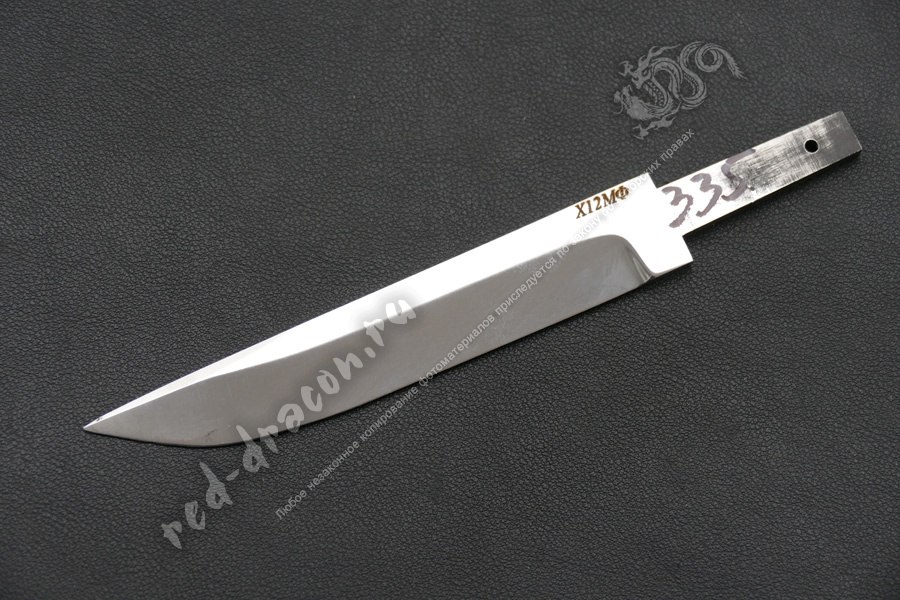Клинок кованный для ножа Х12МФ "DAS335"